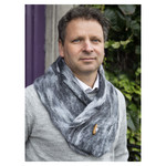 Jayne Gillan Designs Unisex Soft Merino Wool Collar: Grey