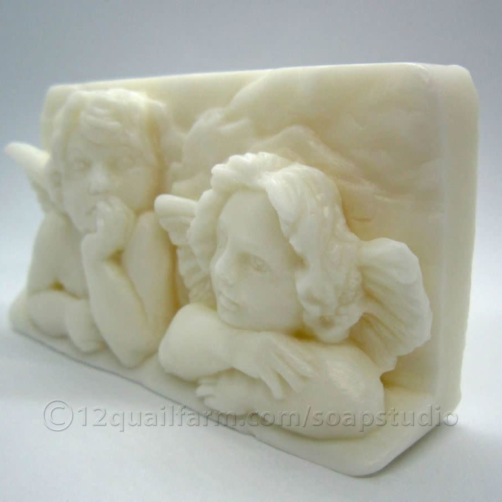 12 Quail Farm Soap Studio Angels Soap (White)