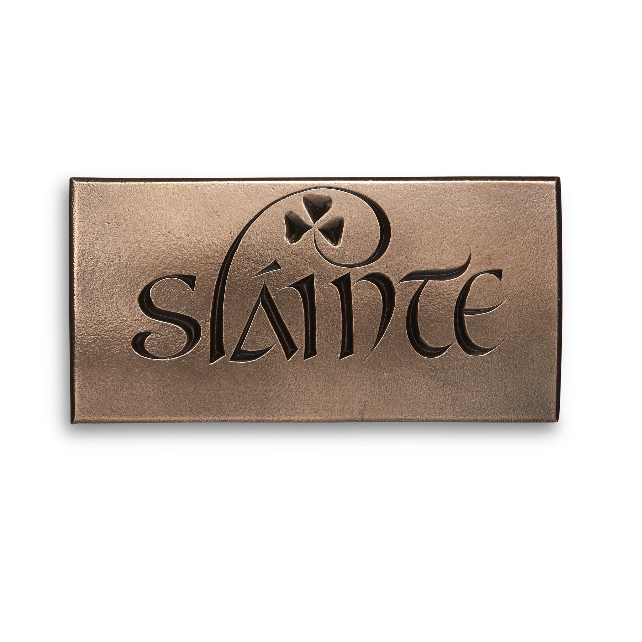 Wild Goose Studios Hand-cast Bronze Wall Hanging: Slainte