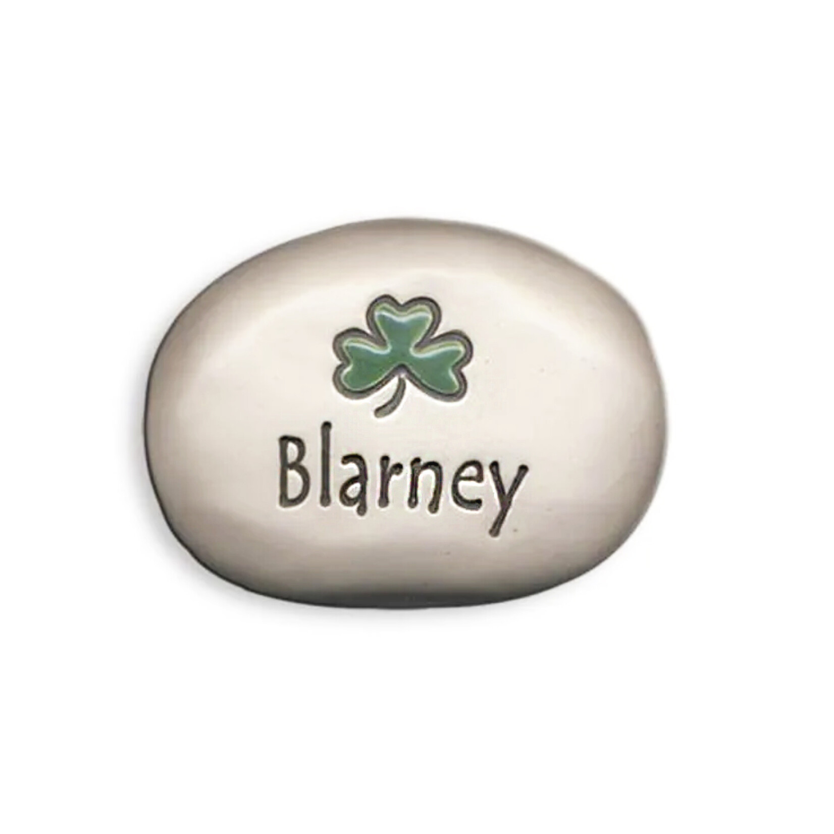 August Ceramics "Blarney" Large Imprinted Garden Rock