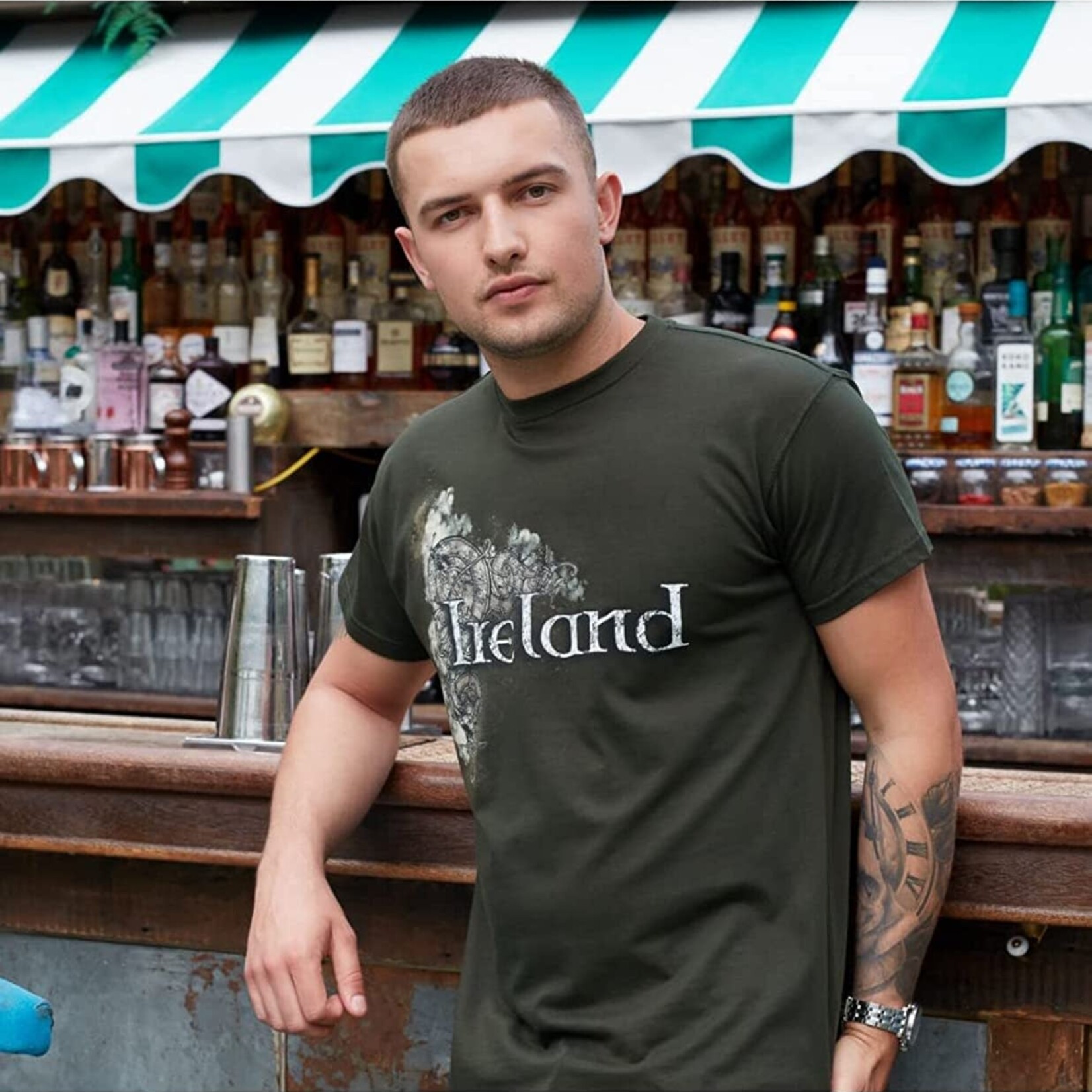 Green Celtic "Ireland" T-Shirt