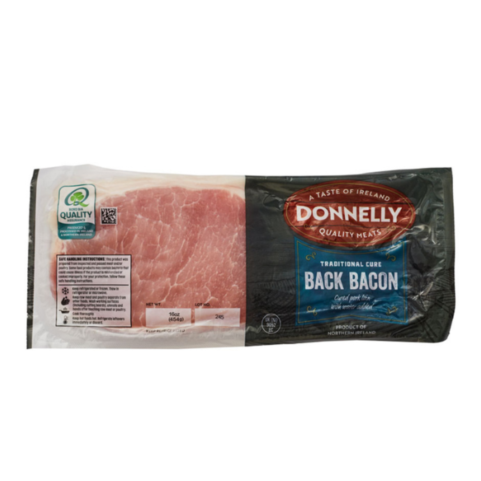 Donnelly Donnelly Irish Back Bacon 454g (16oz)