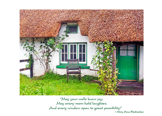 Mundo Images New Home Card: Adare Cottage