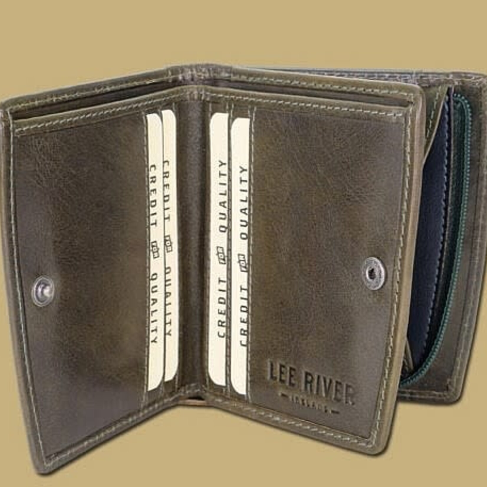 Lee River Leather Wallet: Caitlin