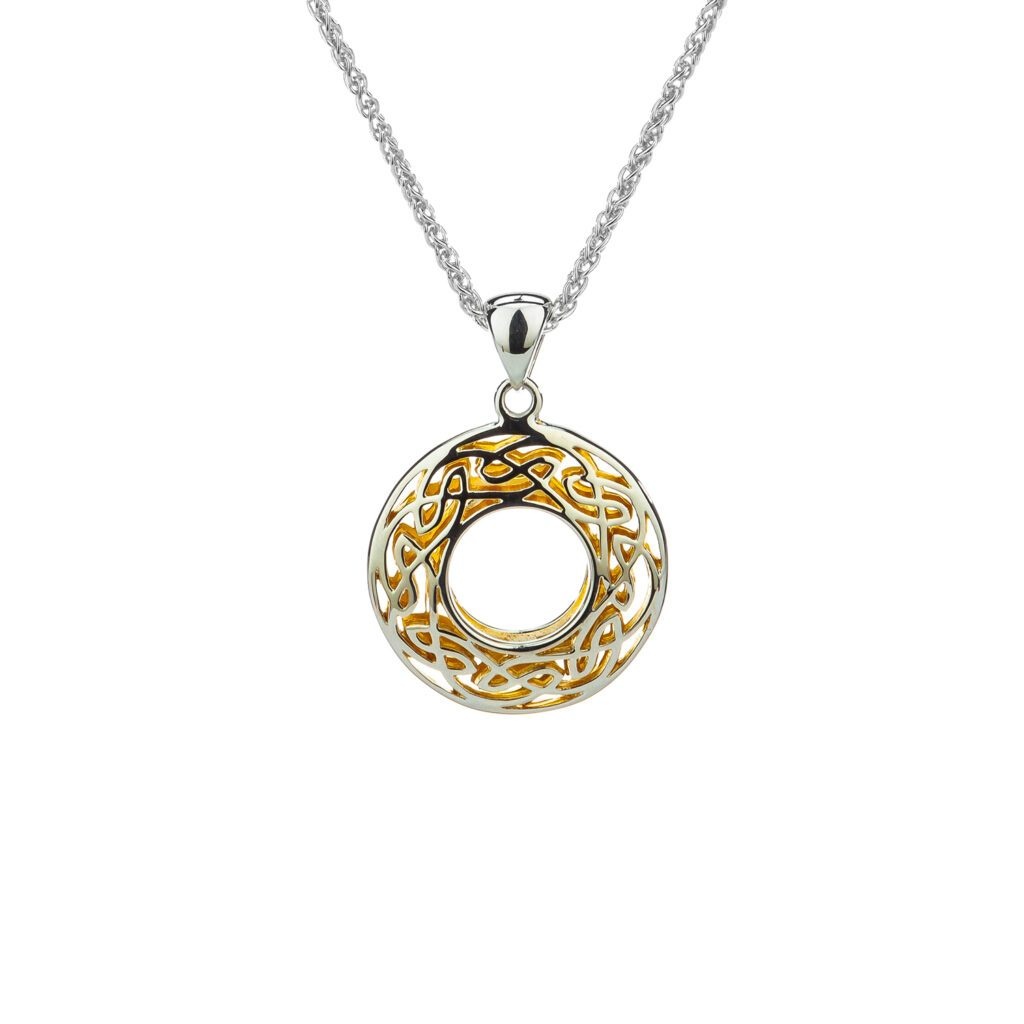Keith Jack Silver + 22k Window to the Soul Necklace
