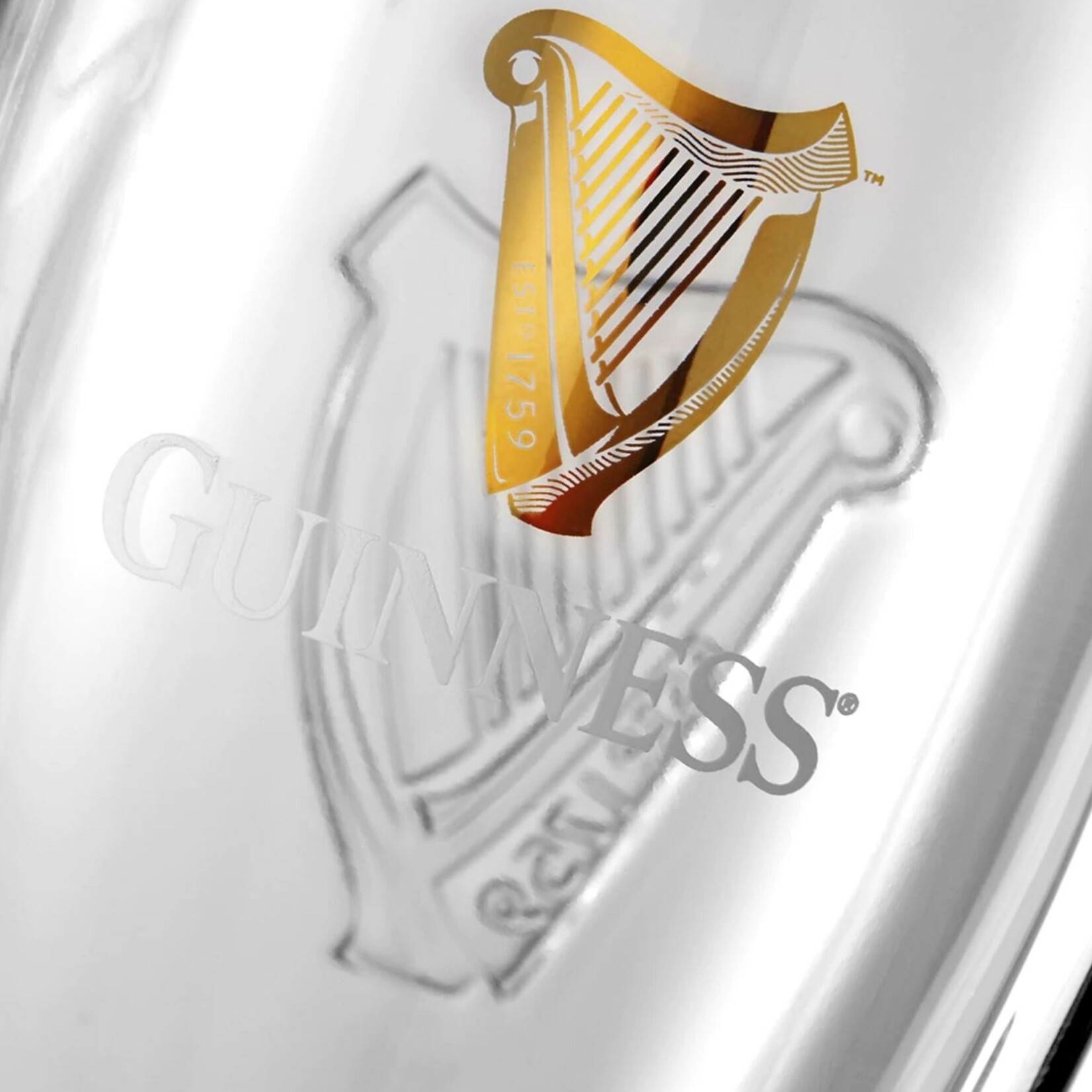 GUINNESS GRAVITY PINT GLASS