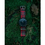 Mackinnon Watch Royal Tartan Watch - Black