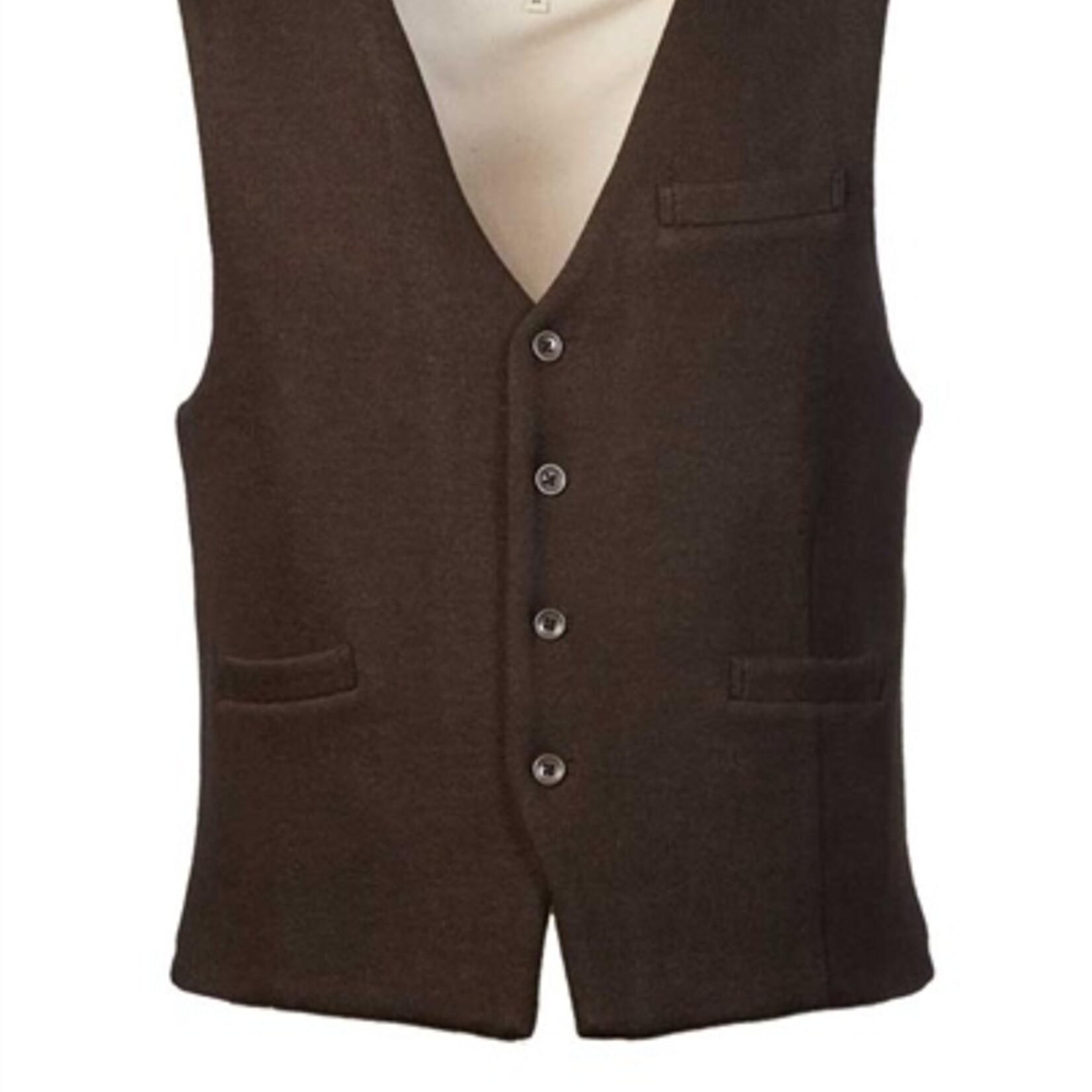 Lee Valley Ireland Tweed Hunter Green Wool Vest: