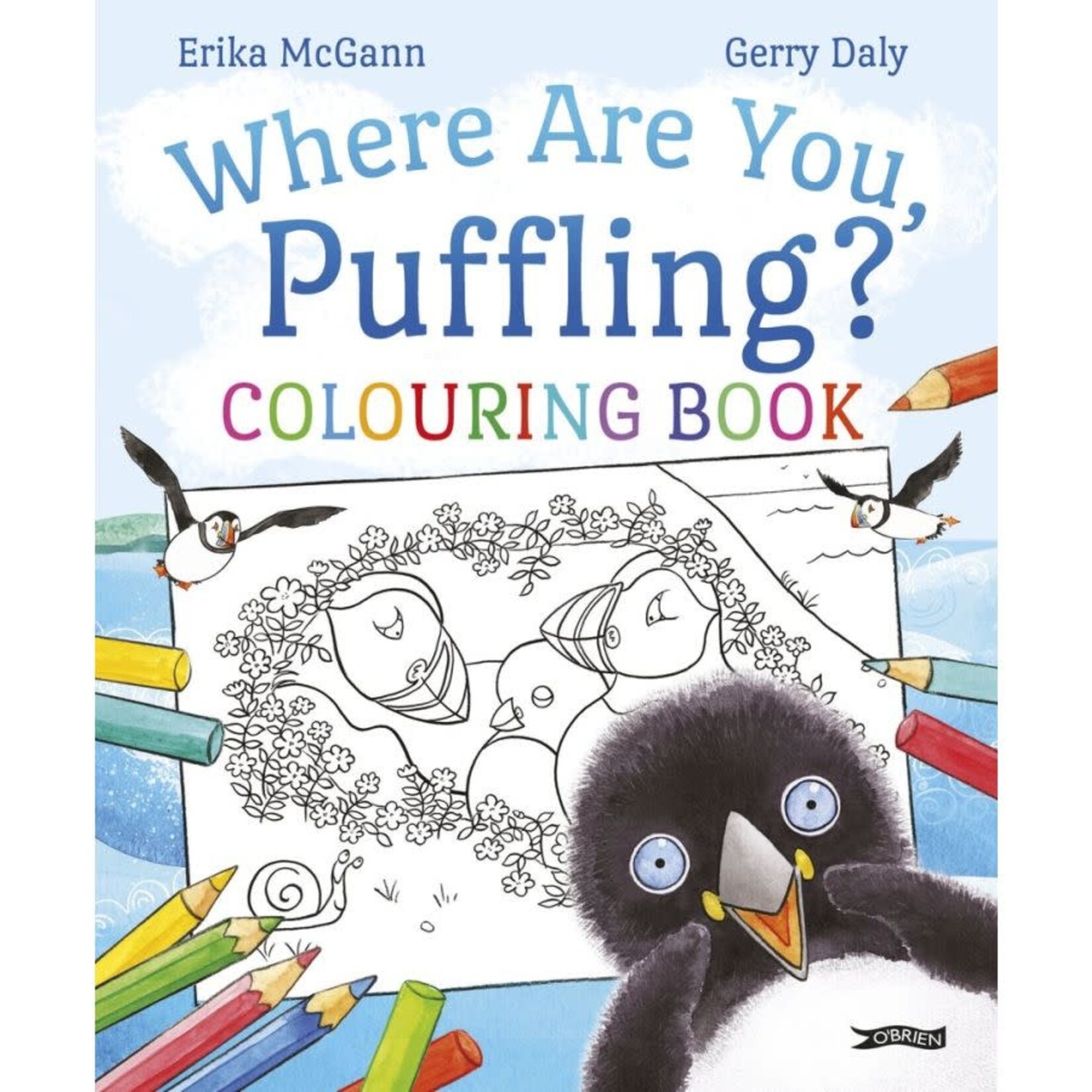 Celtic Books Where Are You, Puffling? Coloring Book
