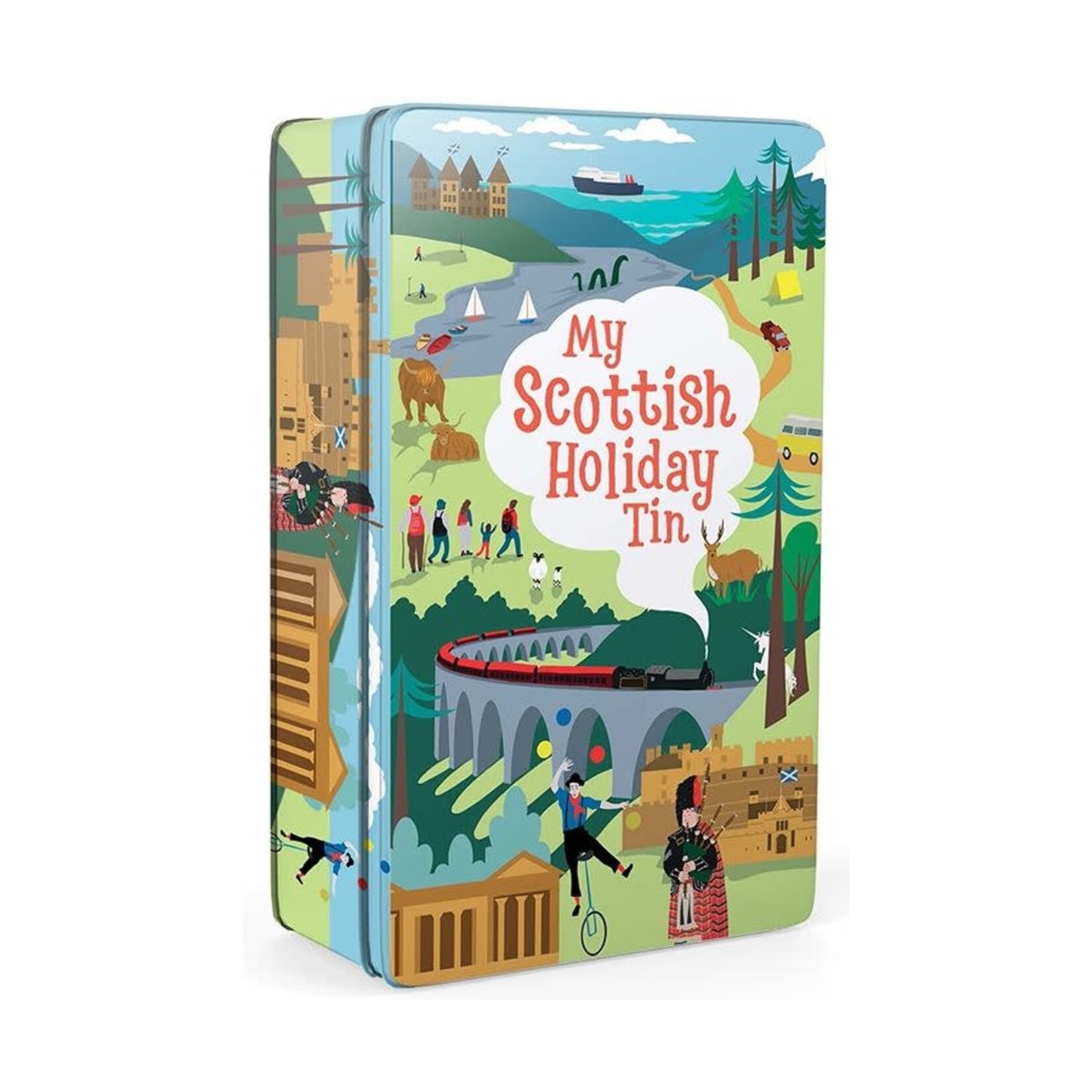 Celtic Books Scottish Holiday Tin