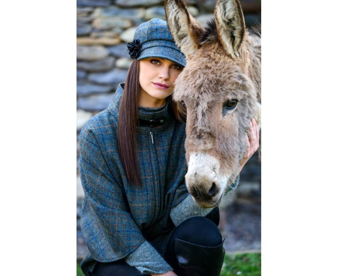 Mucros Wool Newsboy Cap