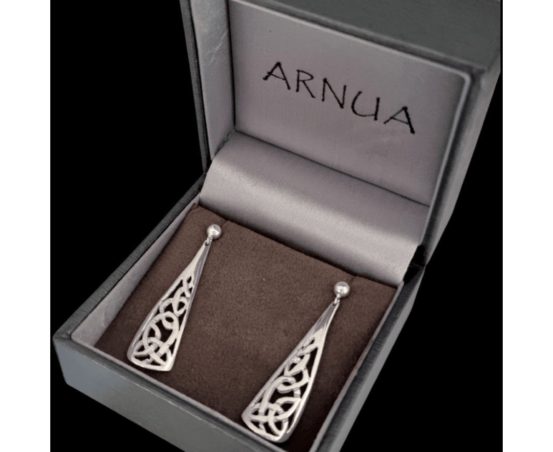 Arnua S/S Celtic Drop Earrings by Arnua