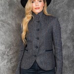 Jack Murphy Sasha Tweed Jacket in Blue Moon