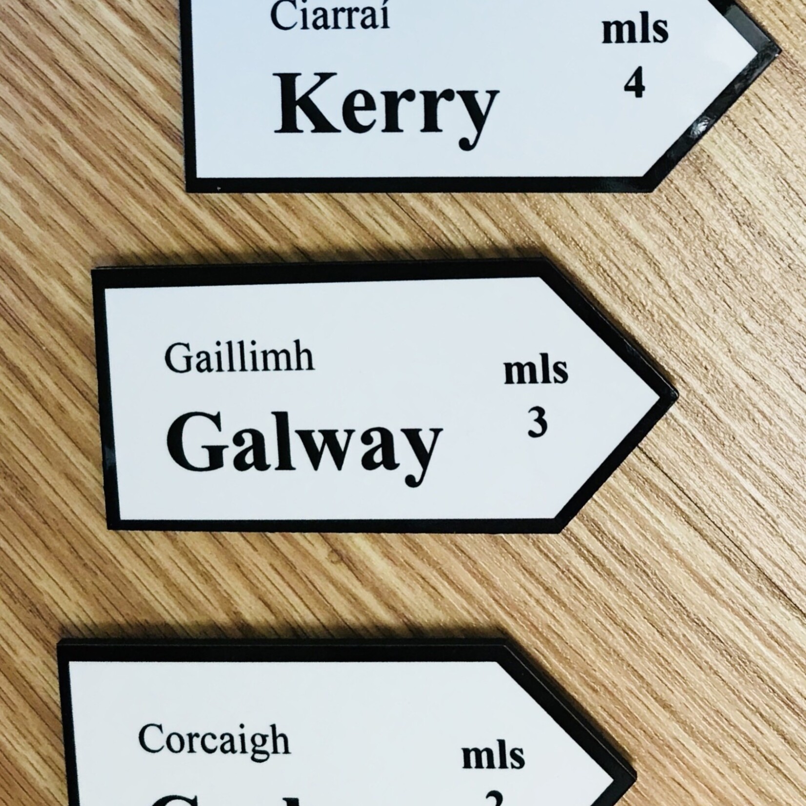 Ireland County Road Sign Magnet