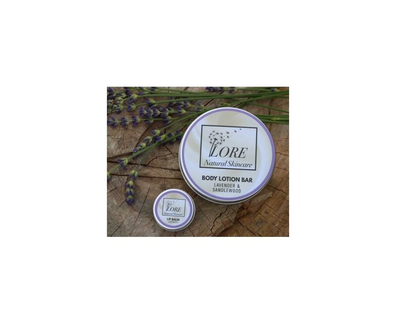 Lore Lavendar & Sandalwood Solid Body Lotion Bar 80g