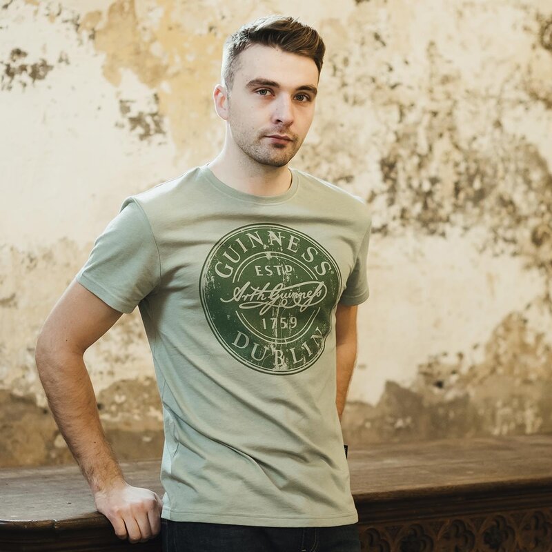 The JTG Guinness Green Bottle Cap T-Shirt