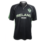 James Trading Group, Inc. Ireland Black & Green Rugby Performance Jersey