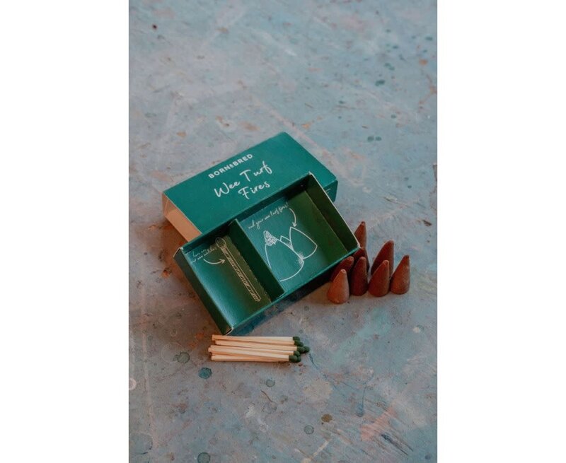 Born & Bred Wee Turf Fire Match Boxes