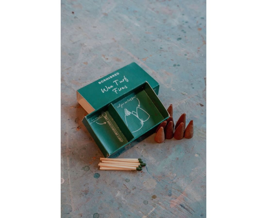 Born & Bred Wee Turf Fire Match Boxes