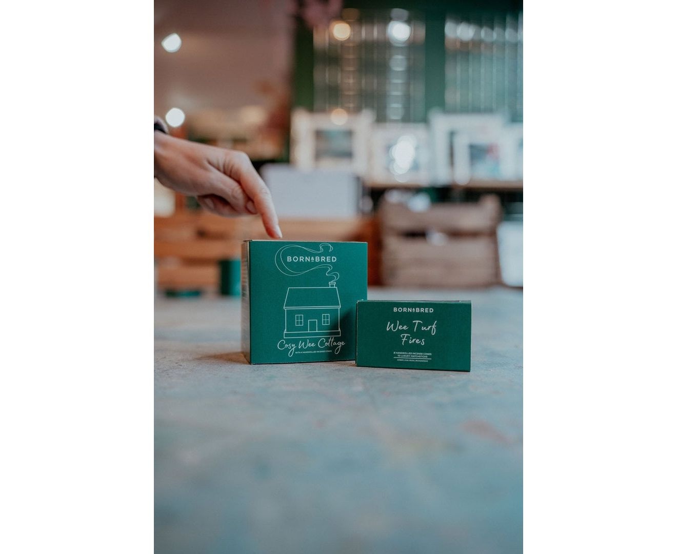 Born & Bred Wee Turf Fire Match Boxes