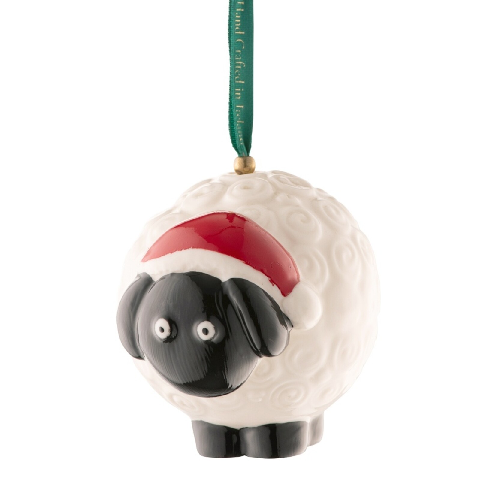 Belleek Sheep Ornament by Belleek