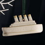 Belleek Titanic Ornament by Belleek