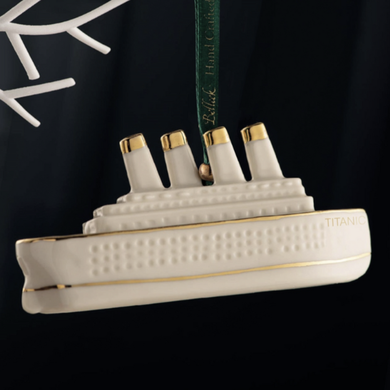 Belleek Titanic Ornament by Belleek
