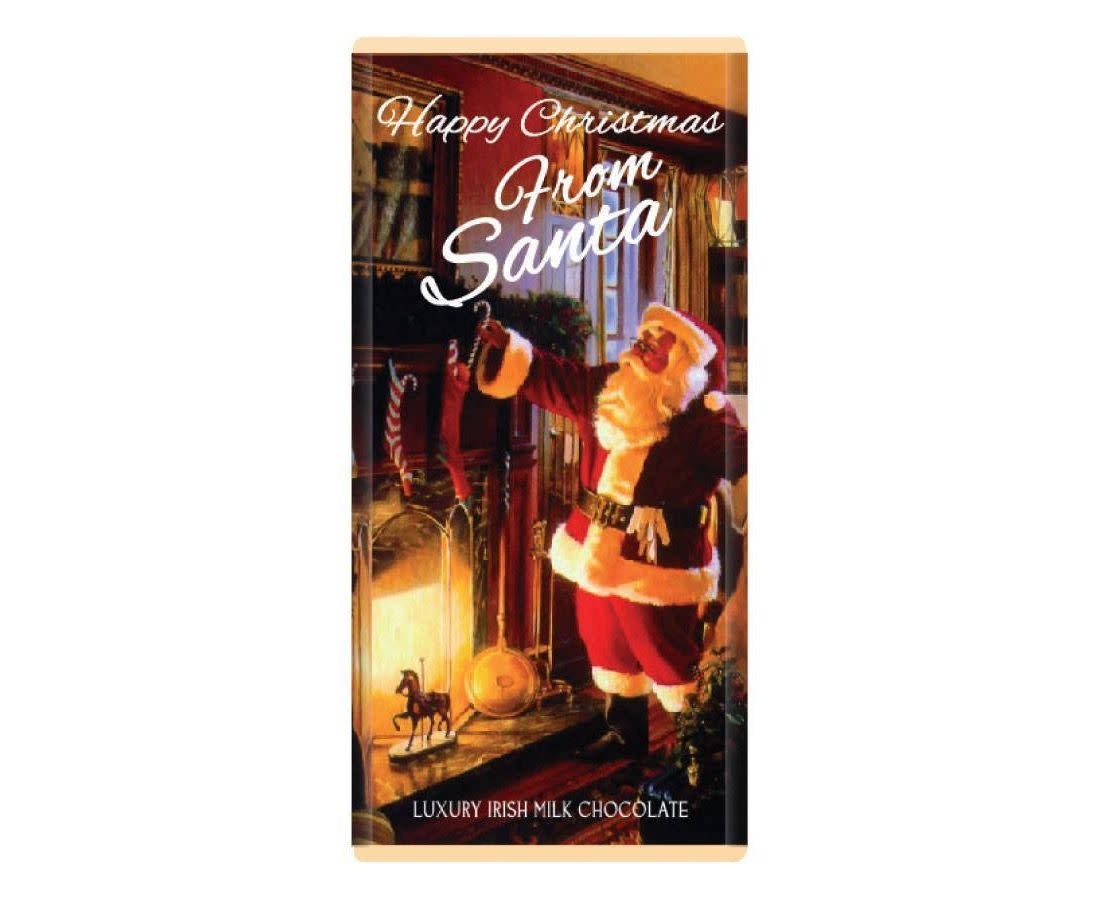 Sweet Living Kilkenny "Happy Christmas from Santa" Chocolate Bar