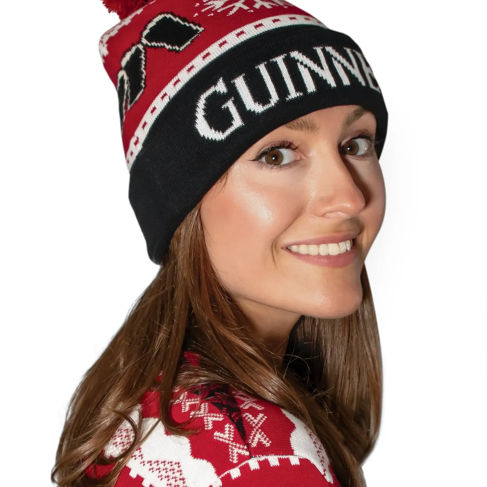 Guinness Guinness Black & Red Winter Beanie