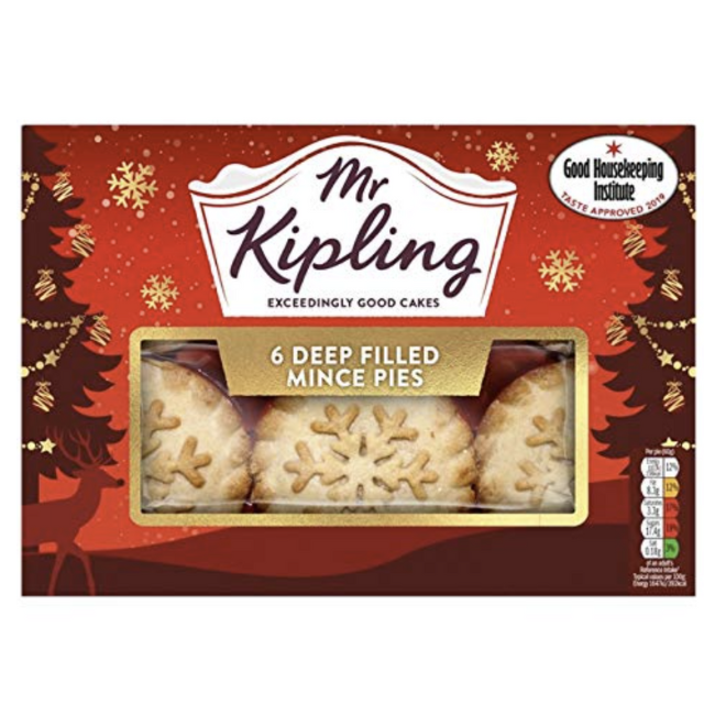 Mr Kipling Mr. Kipling Mince Pies 6 Pack
