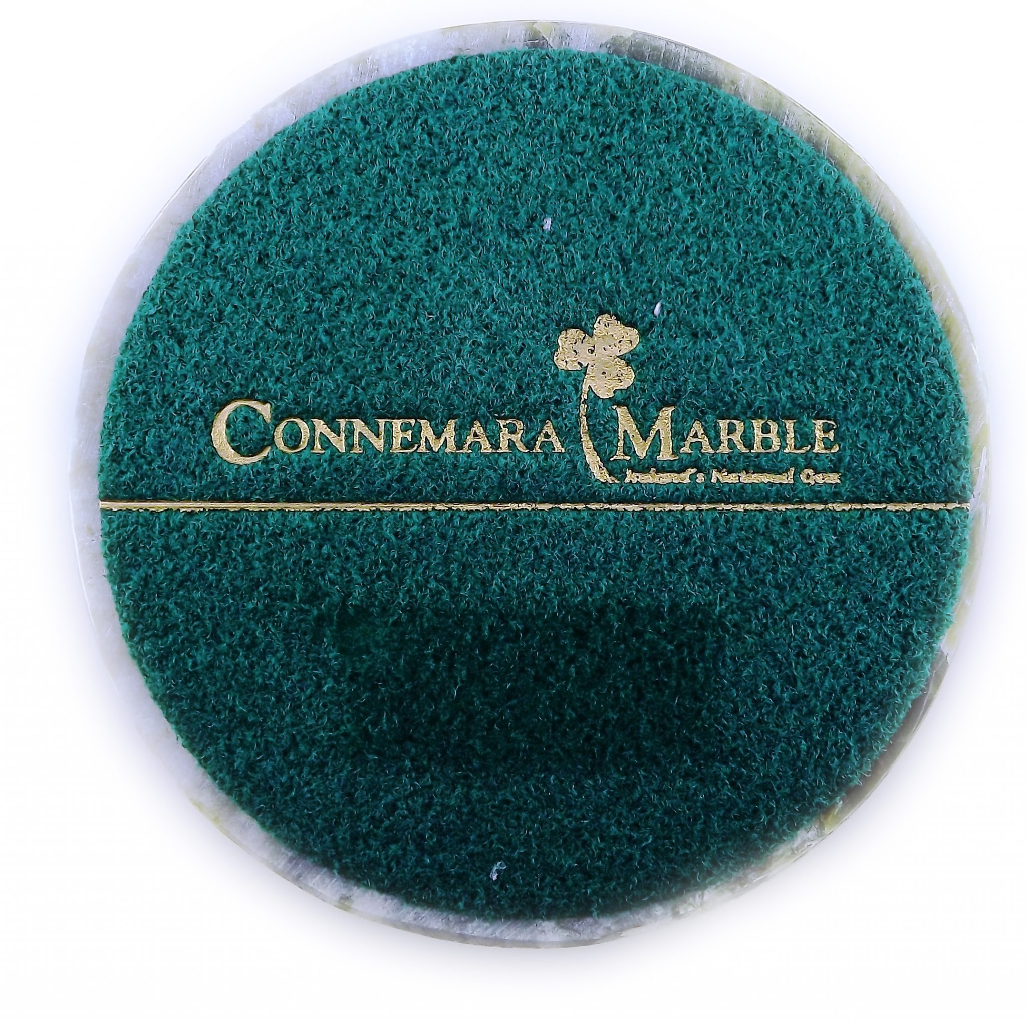 JC Walsh Connemara Marble Coaster: Round