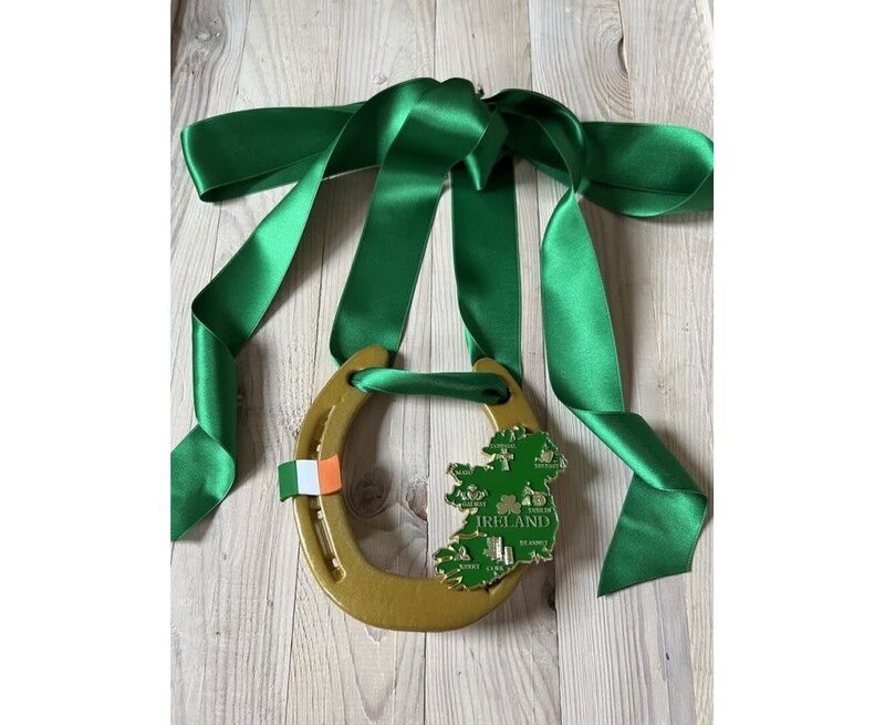 Biddy's Good Luck Horseshoes Map of Ireland Horseshoe