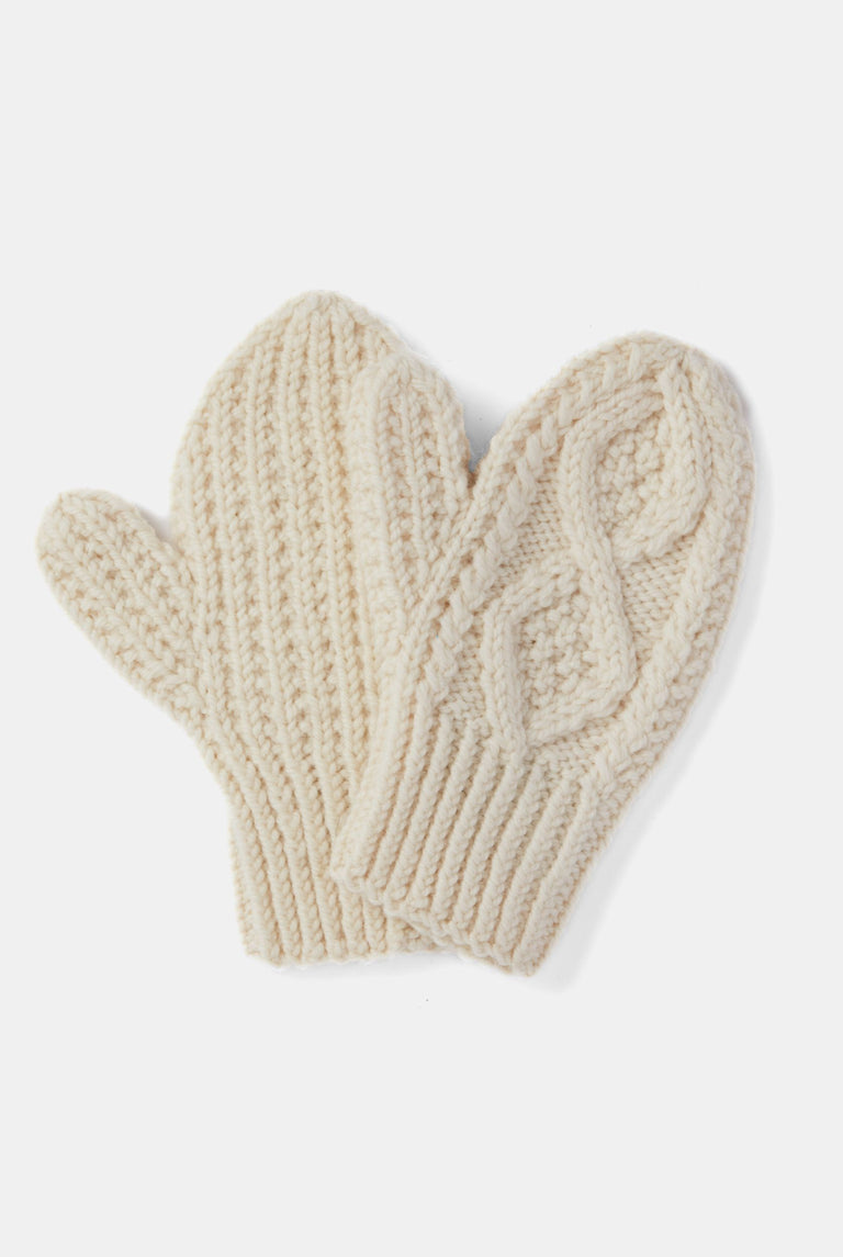 Aran Woollen Mills Children's Wool Mittens