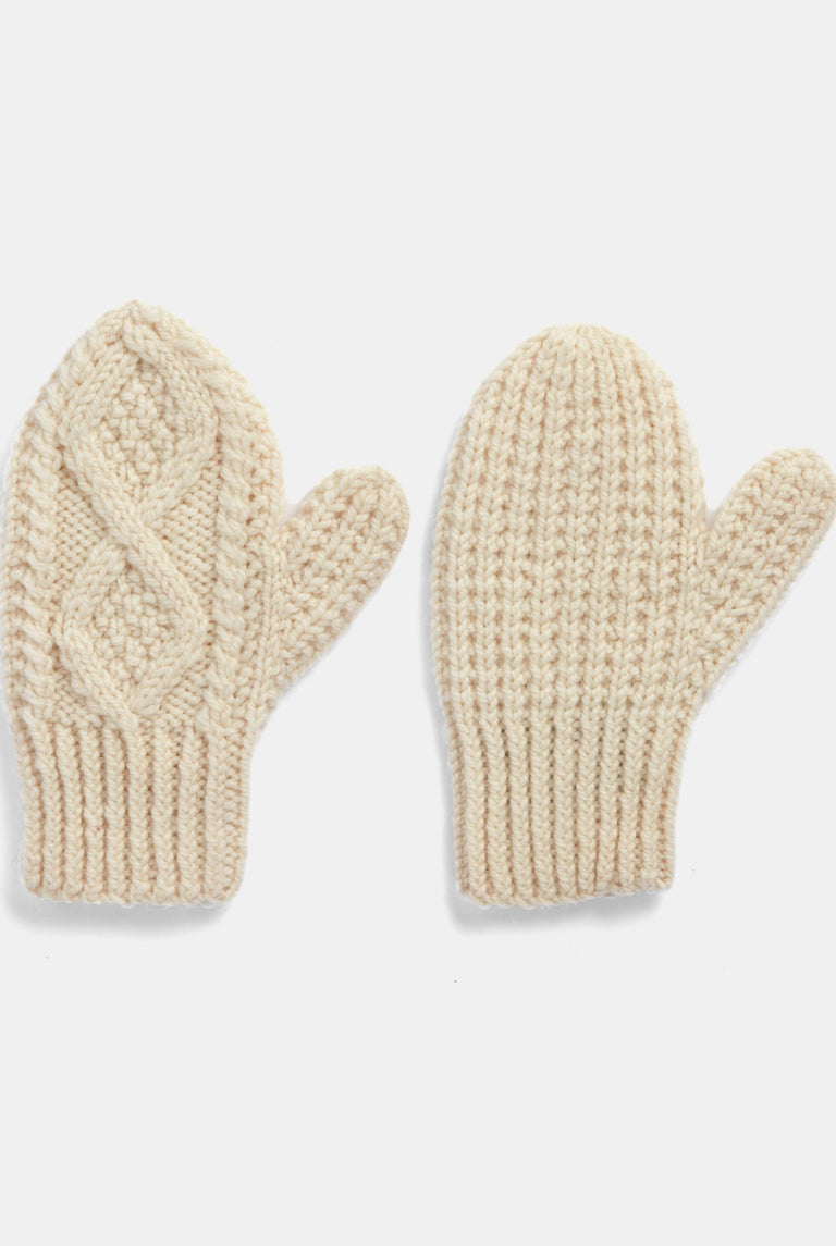 Aran Woollen Mills Children's Wool Mittens