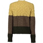 McConnell Woolen Mills 3-Color Sweater Yellow/Green: