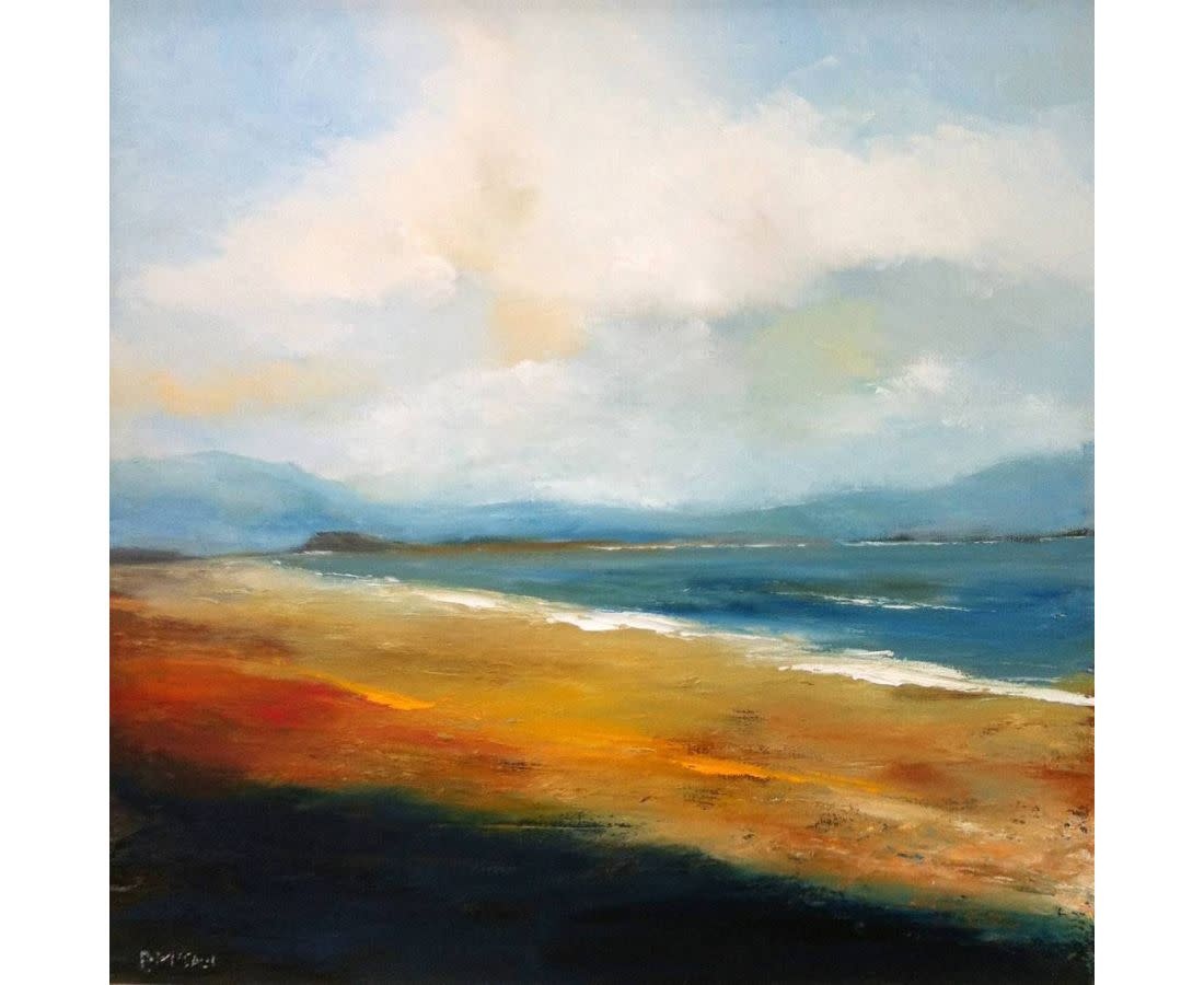 Padraig McCaul An Tra (The Beach) - 12"x12" Mounted Print