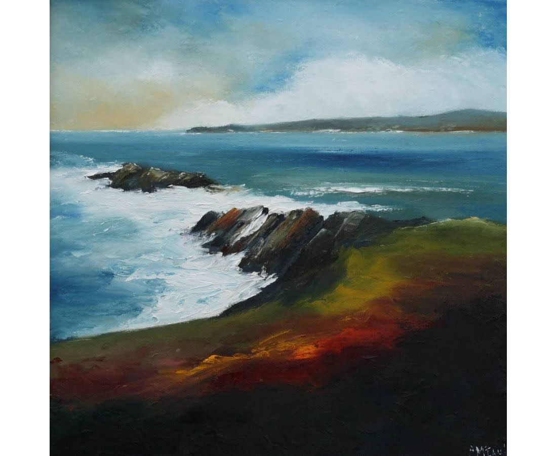 Padraig McCaul Into the Atlantic - 6"x6" Card