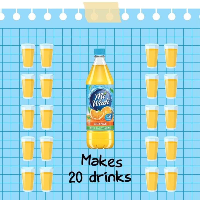 Miwadi Miwadi Orange: NAS 1L (33.8fl oz)