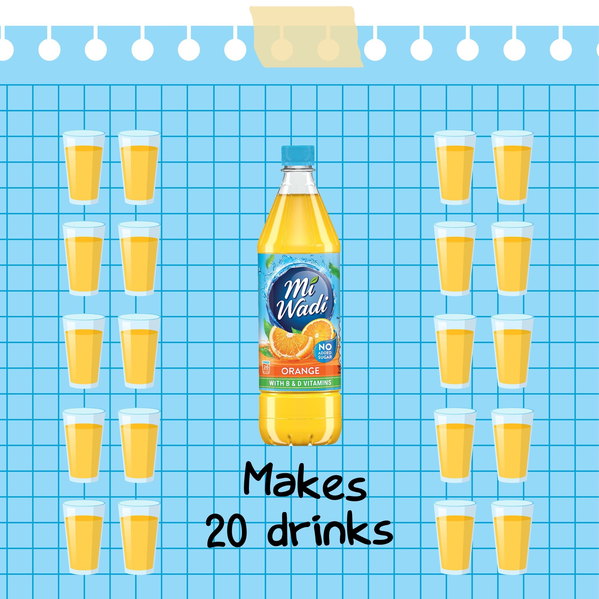 Miwadi Miwadi Orange: NAS 1L (33.8fl oz)