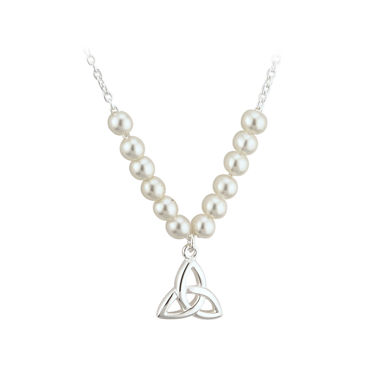 Solvar Little Tara Trinity Pearl Necklace
