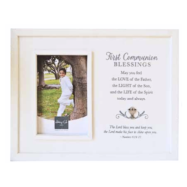 Cathedral Art First Communion Blessings Frame