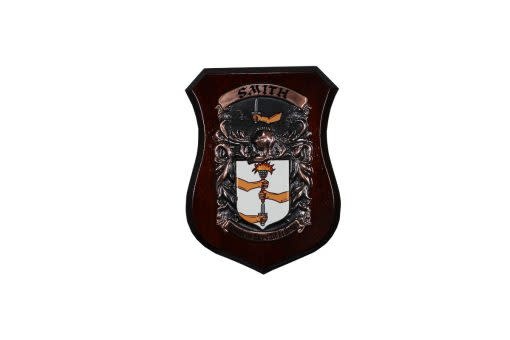 Historic Families *CUSTOM* Single Coat of Arms (Hand-painted Copper)