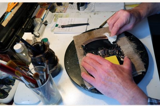 Historic Families *CUSTOM* Single Coat of Arms (Hand-painted Copper)