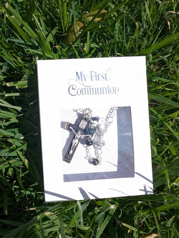 Cathedral Art First Communion Rosary (4 Colors)