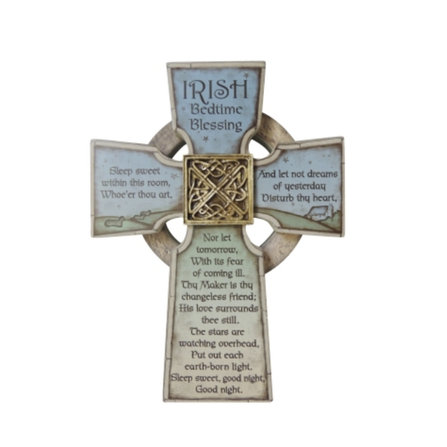 Cathedral Art Irish Bedtime Blessing Cross