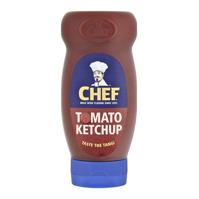 Chef Chef Ketchup Squeezy 490g (17.3oz)