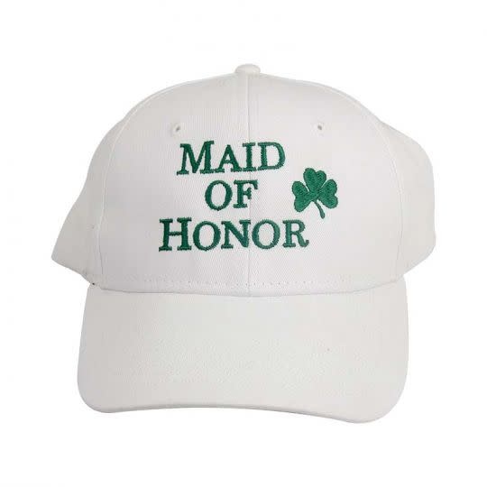 Bridgets of Erin Maid of Honor Cap w/ Shamrock