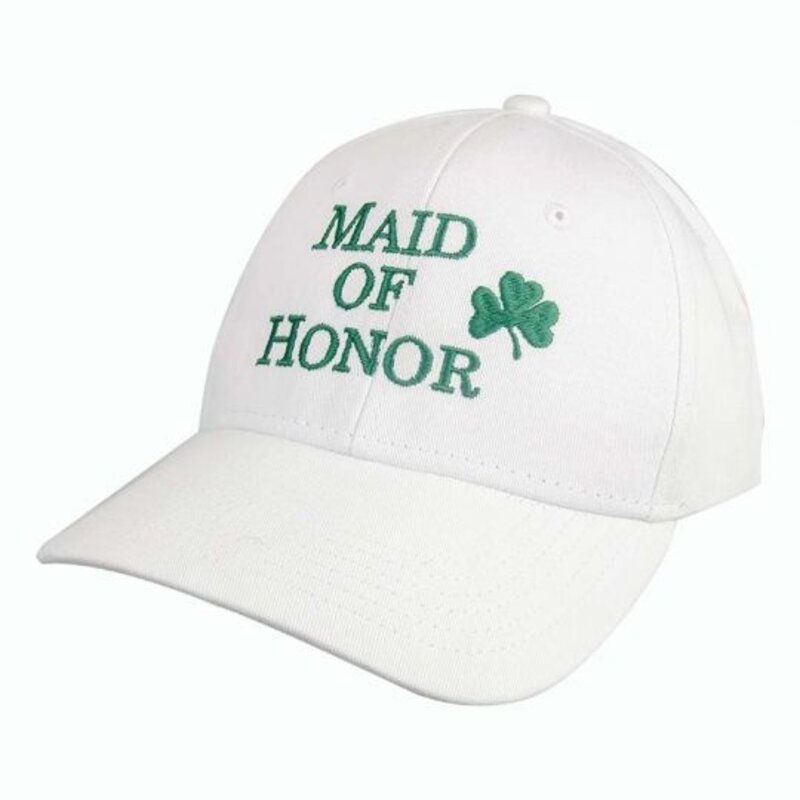 Bridgets of Erin Maid of Honor Cap w/ Shamrock