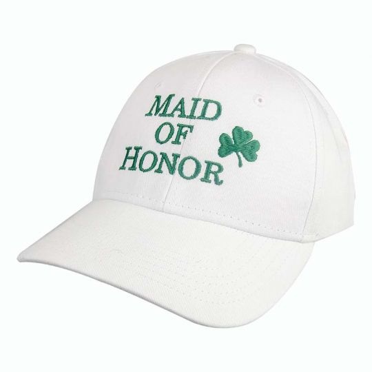 Bridgets of Erin Maid of Honor Cap w/ Shamrock