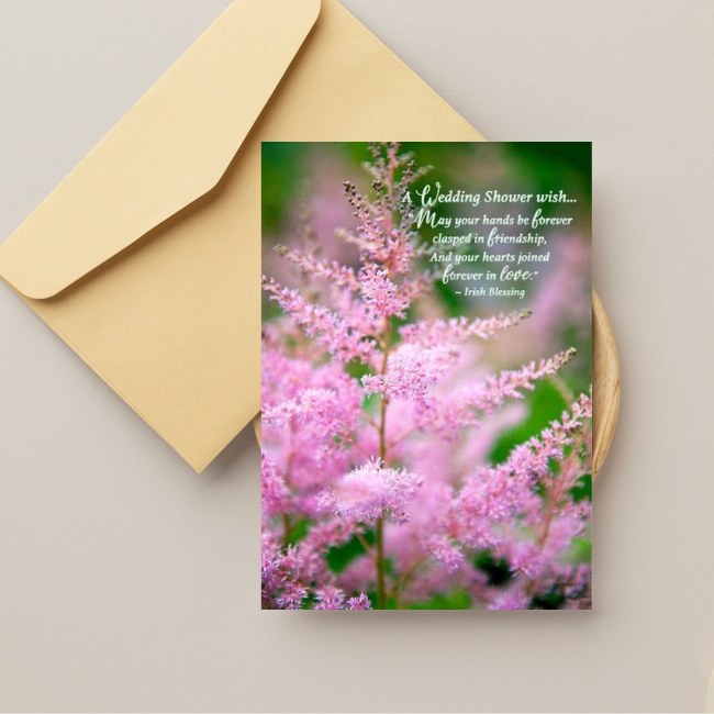 Mundo Images Wedding Bridal Shower Card